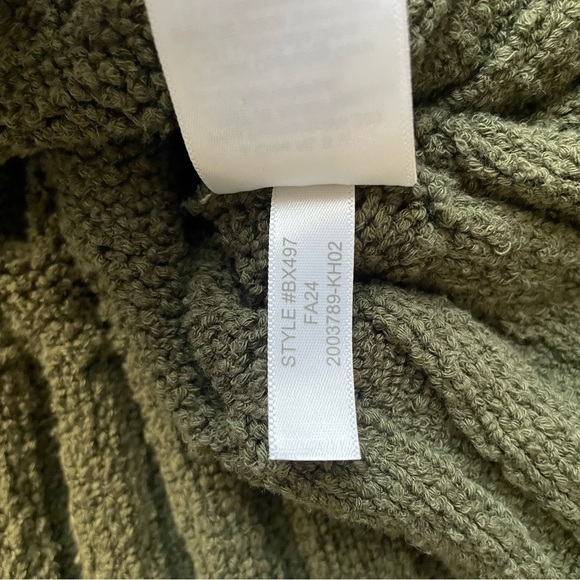 J.CREW Women's Army/olive Green Sweater Size Large Long Sleeve - Picture 5 of 5